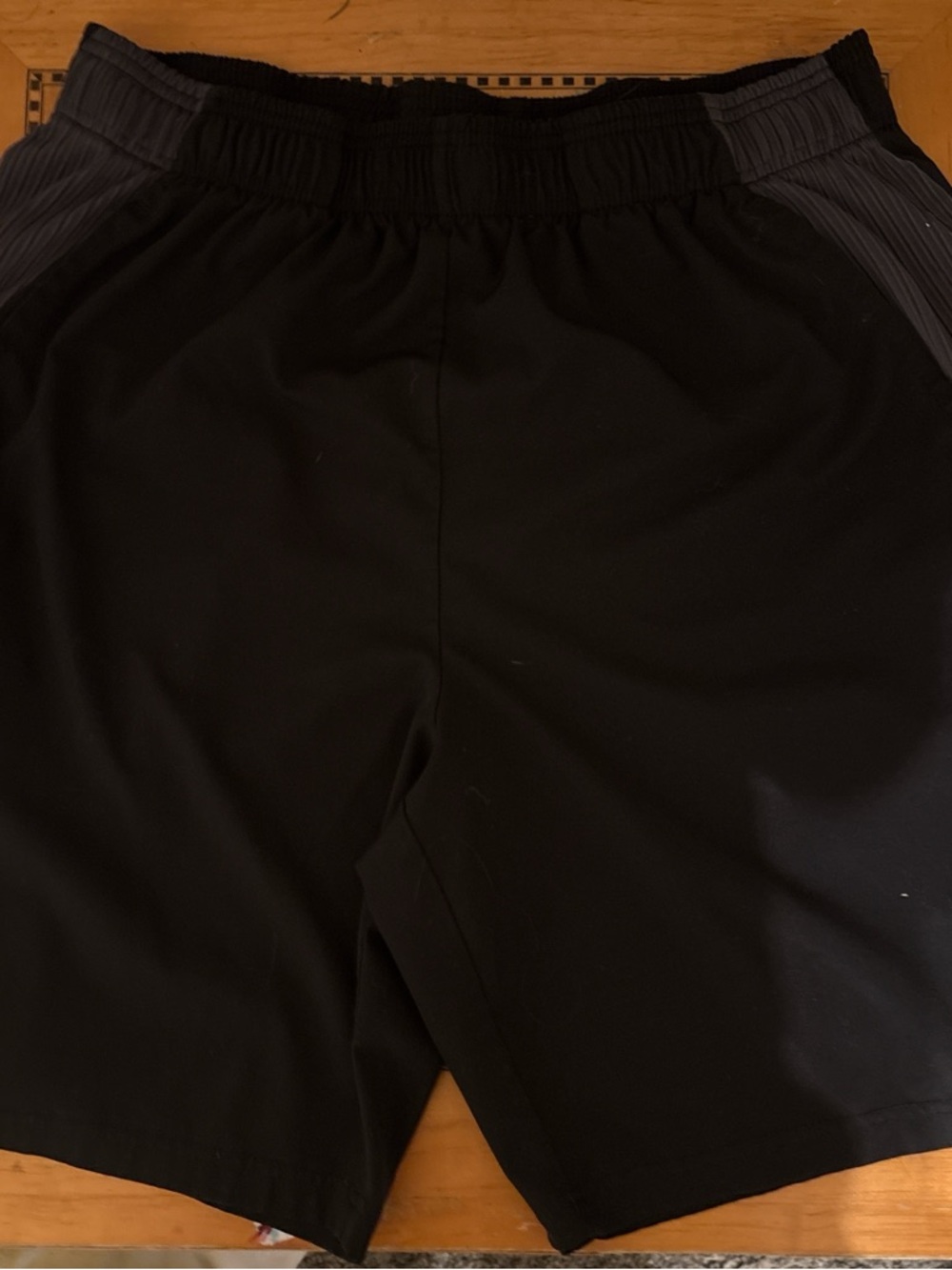 Spyder active Black Men's Athletic Shorts with Gray Trim